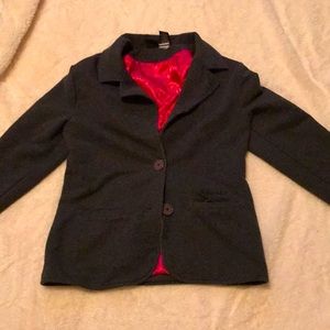 Black and pink Baby phat dress coat<3